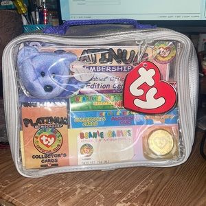 Ty beanie babies official club kit